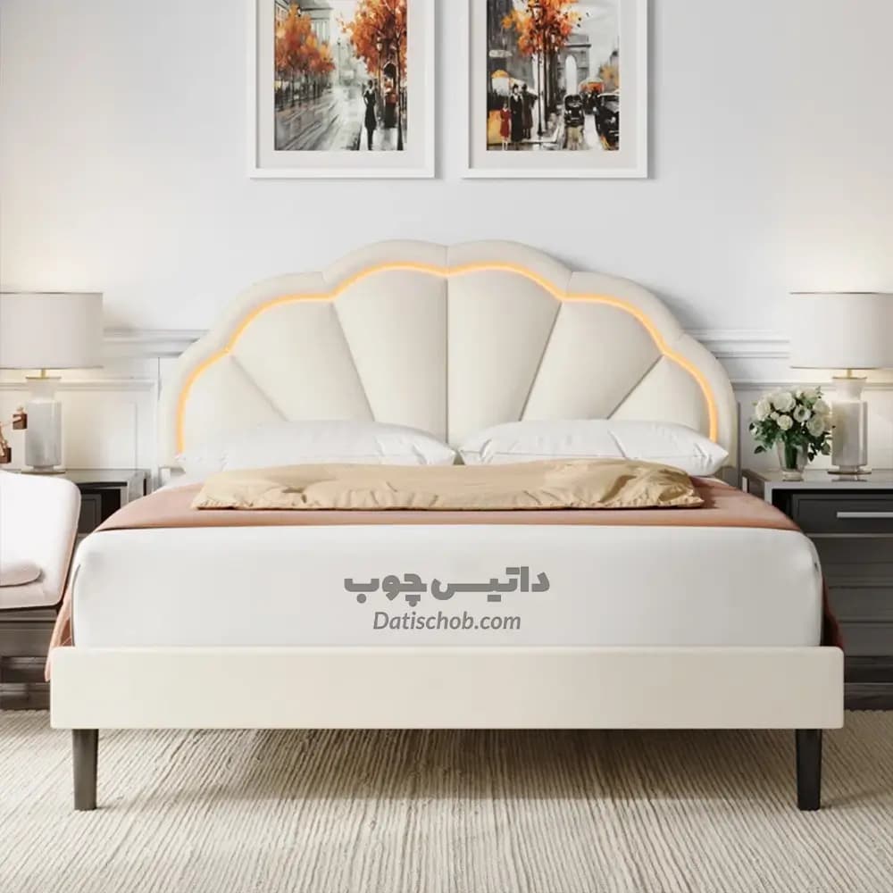 تخت خواب لمسه مدل T18