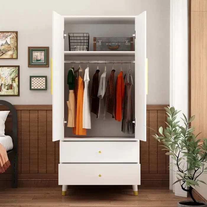 کمد لباس مدرن کوچک پایه دار مدل P30