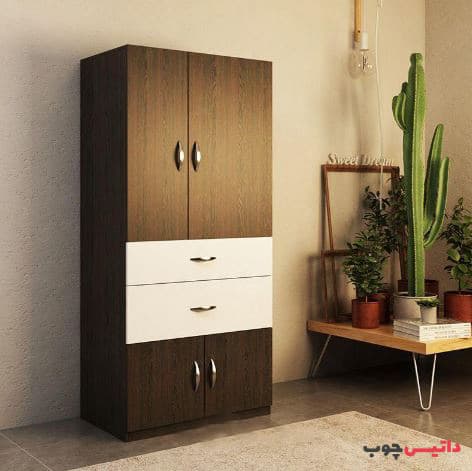 کمد لباس ساده ارزان مدل E12