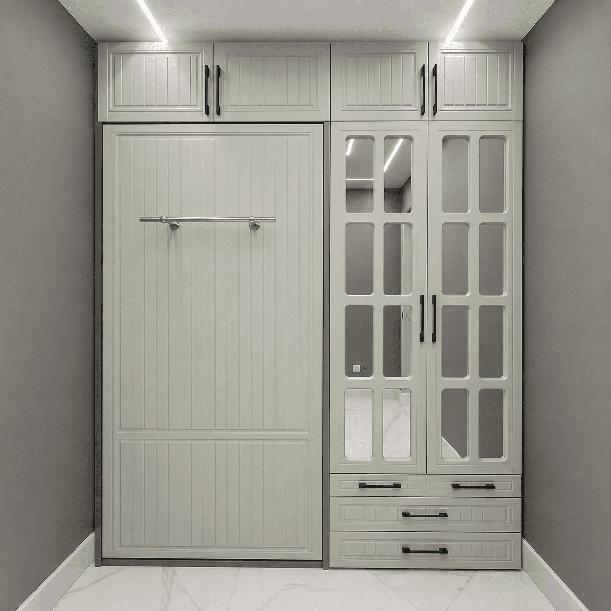 تخت تاشو مدرن جدید یک نفره مدل K45