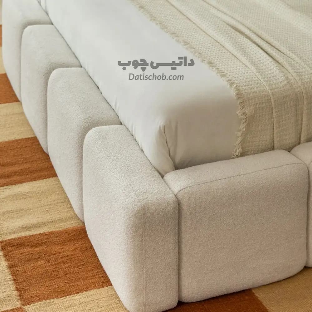 تخت خواب لمسه جک دار مدل T12