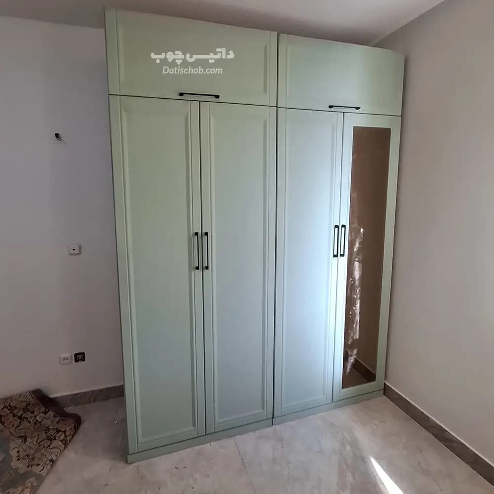 کمد لباس مدرن و دو تکه مدل P102
