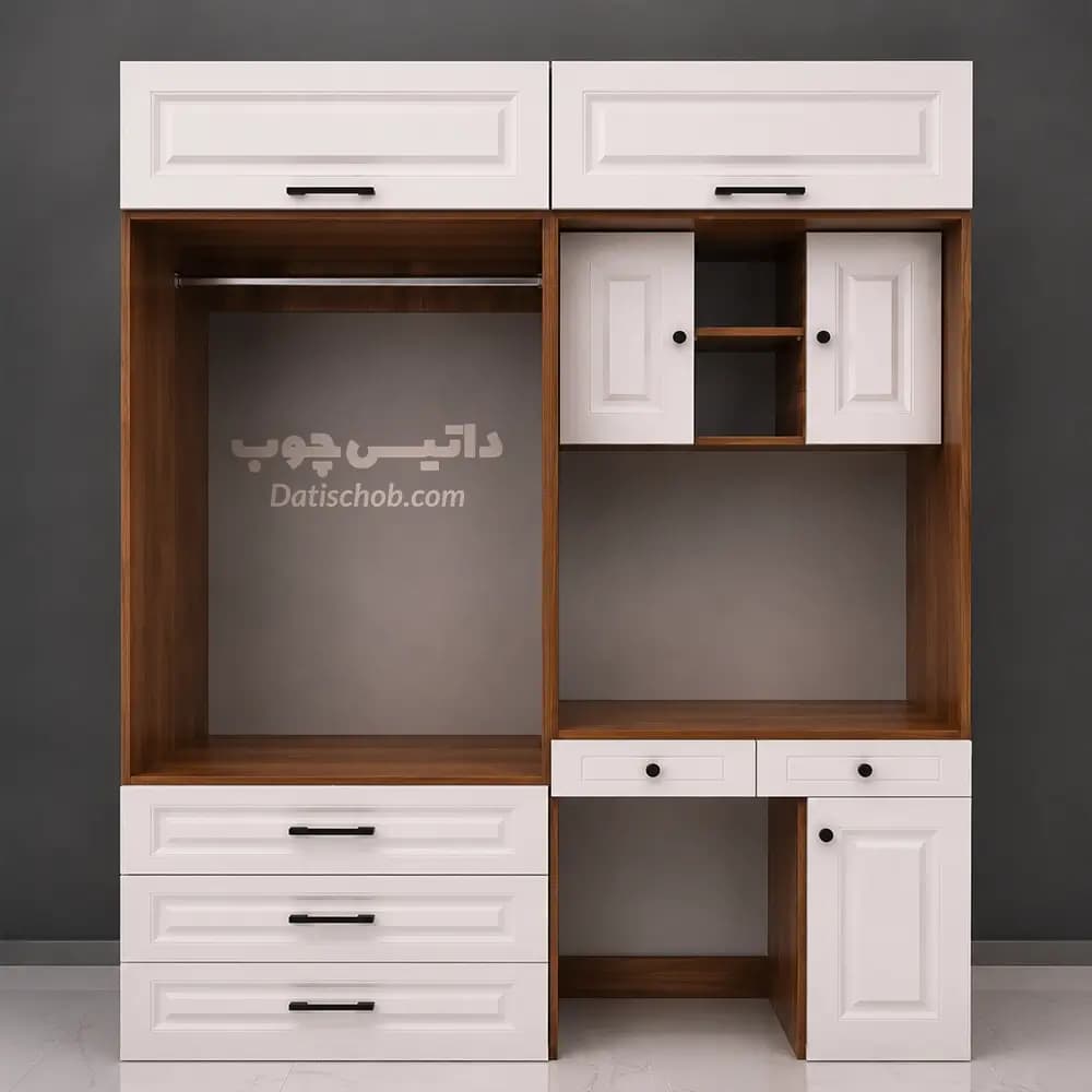 کمد لباس مدرن و مینیمال مدل P106