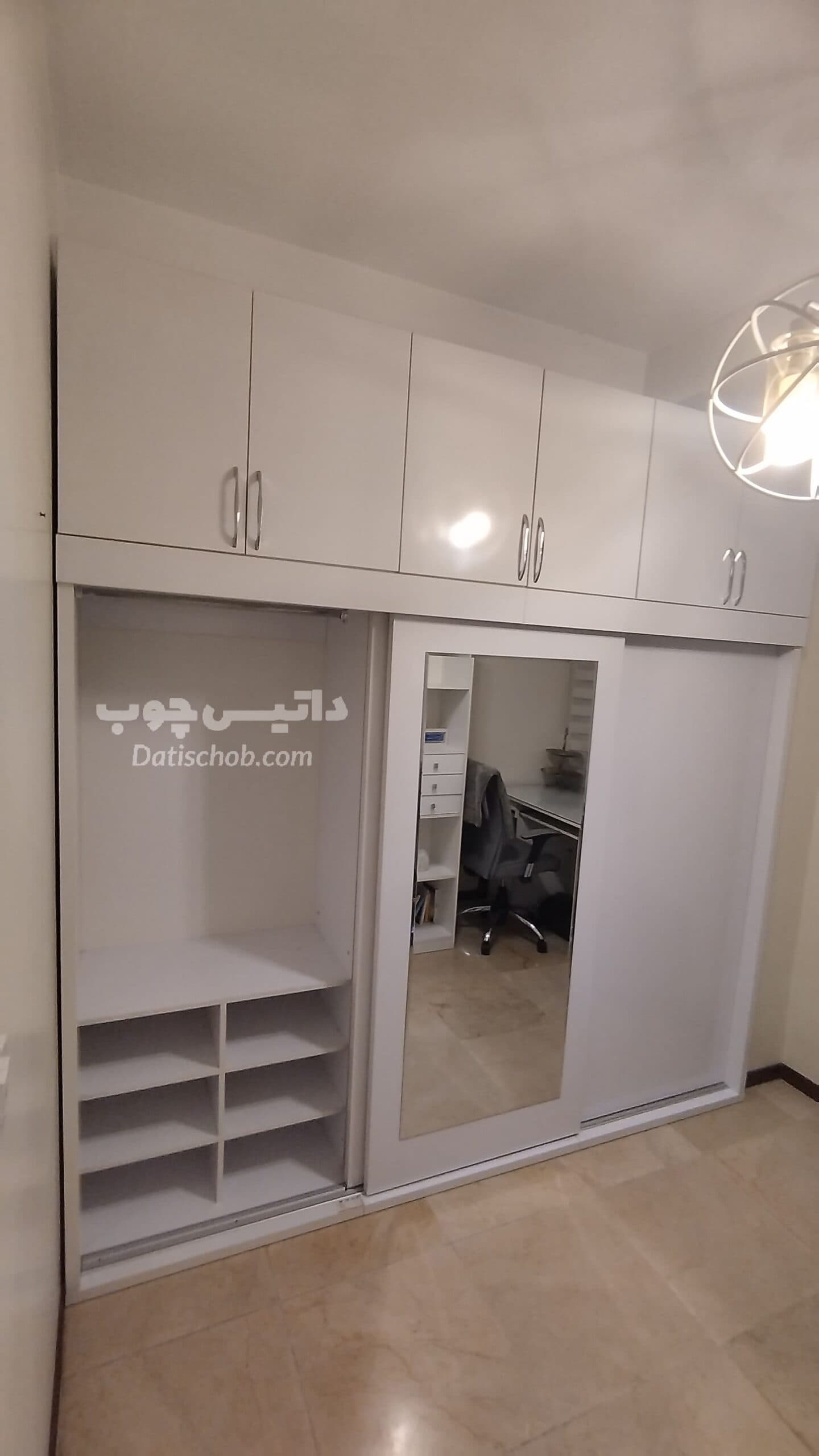 کمد ریلی سه درب باکس دار مدل C35