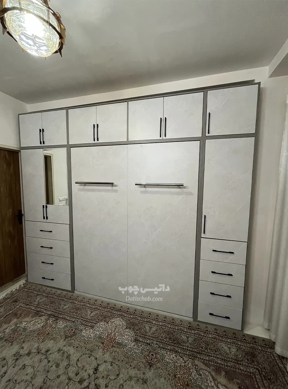 تخت تاشو دو نفره ساده مدل K62