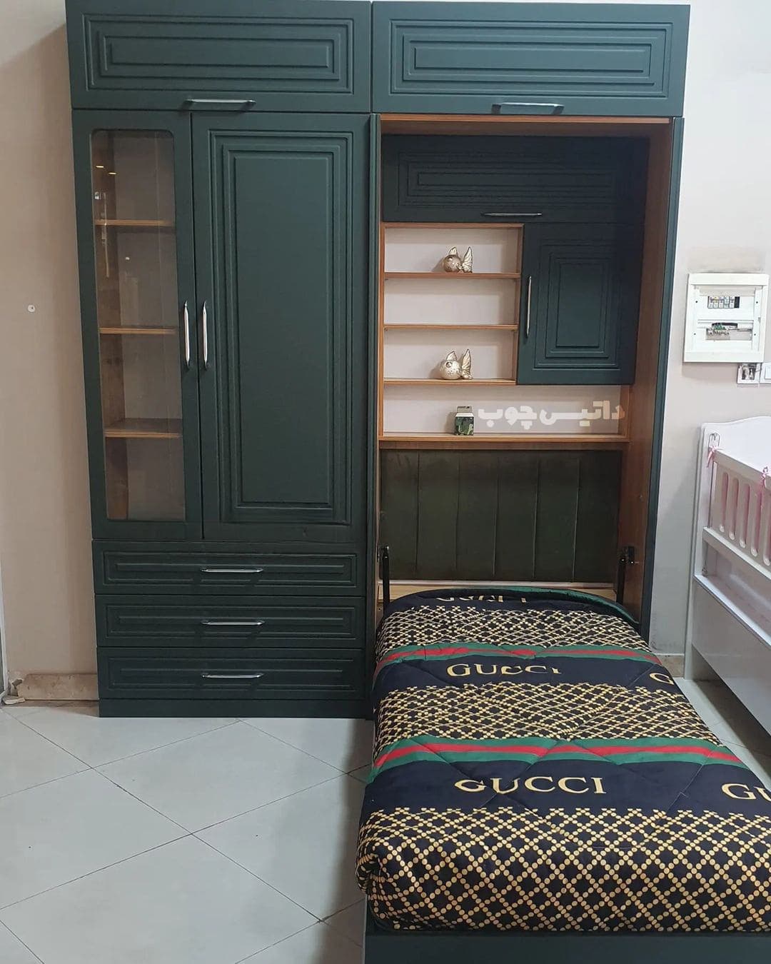 تخت تاشو یک نفره مدرن مدل K42