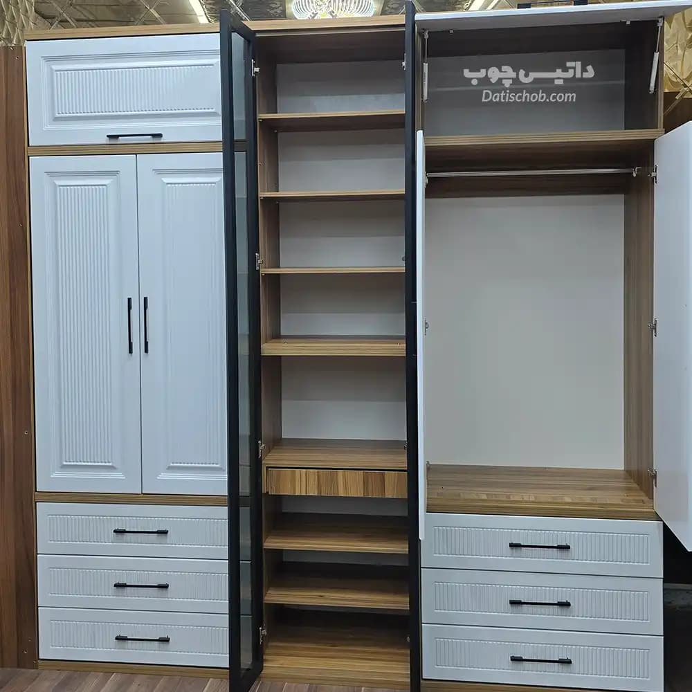 کمد لباس مدرن و جادار مدل p120