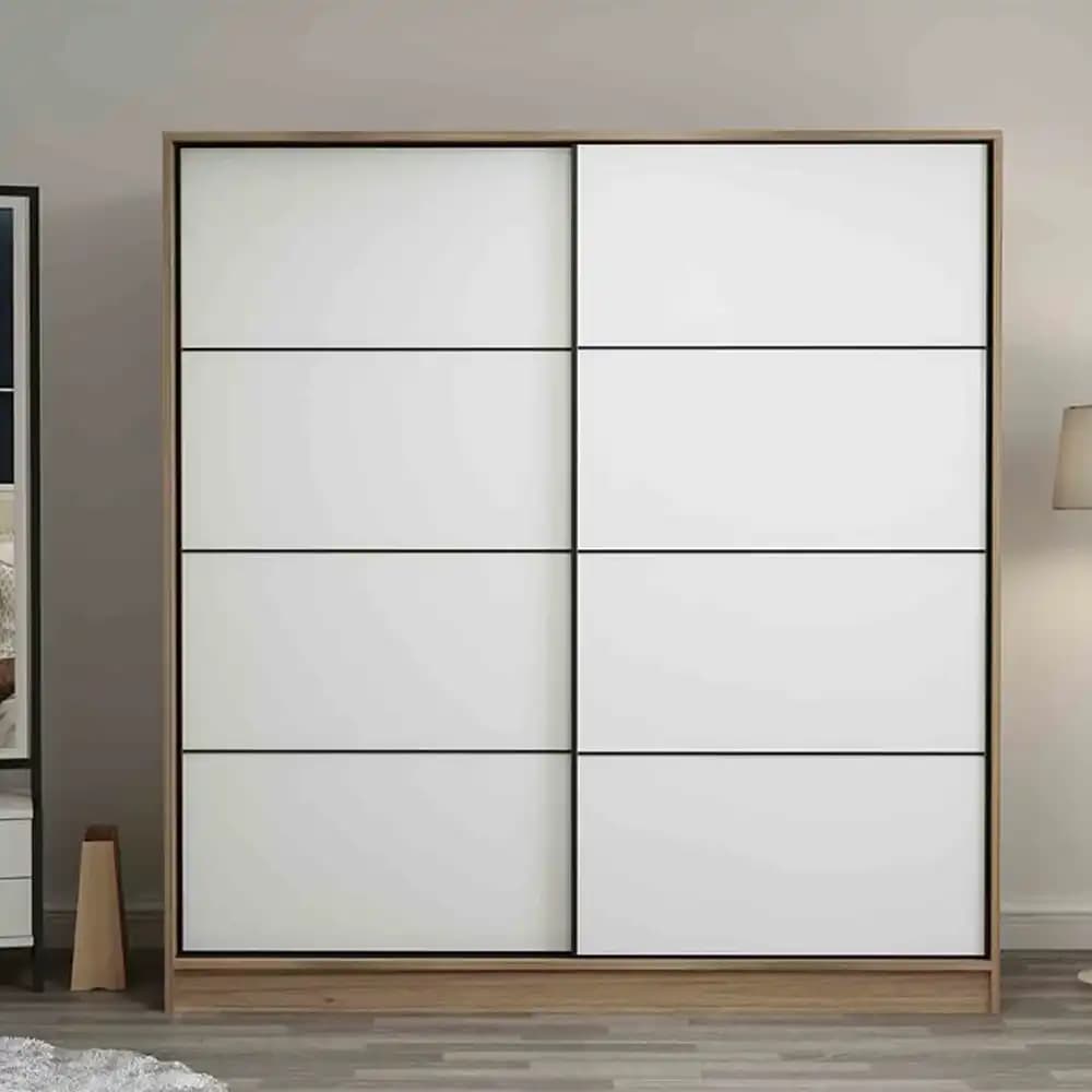 کمد ریلی مدرن دو درب شیک مدل C18