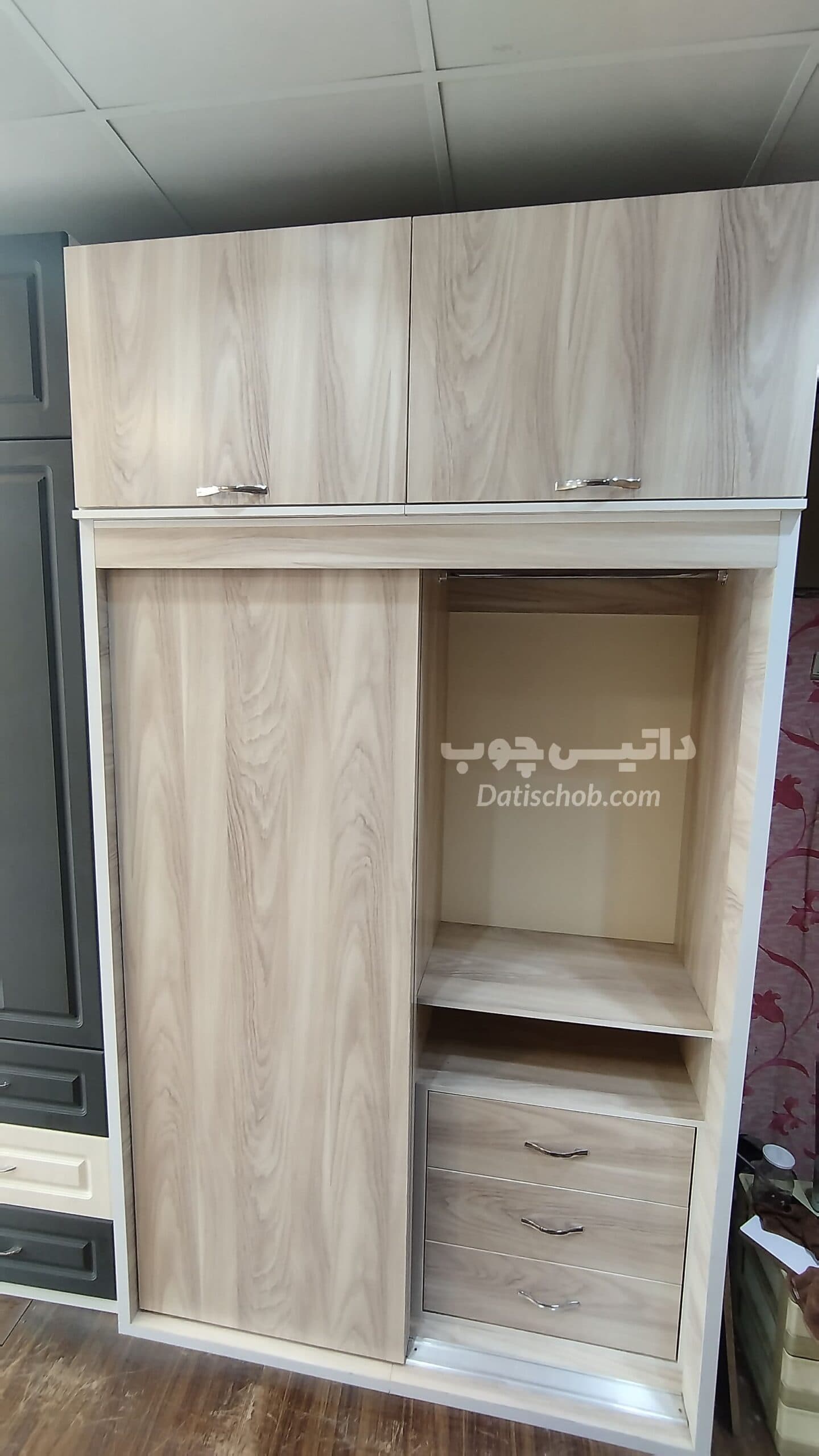 کمد ریلی باکس دار کوچک مدل C13