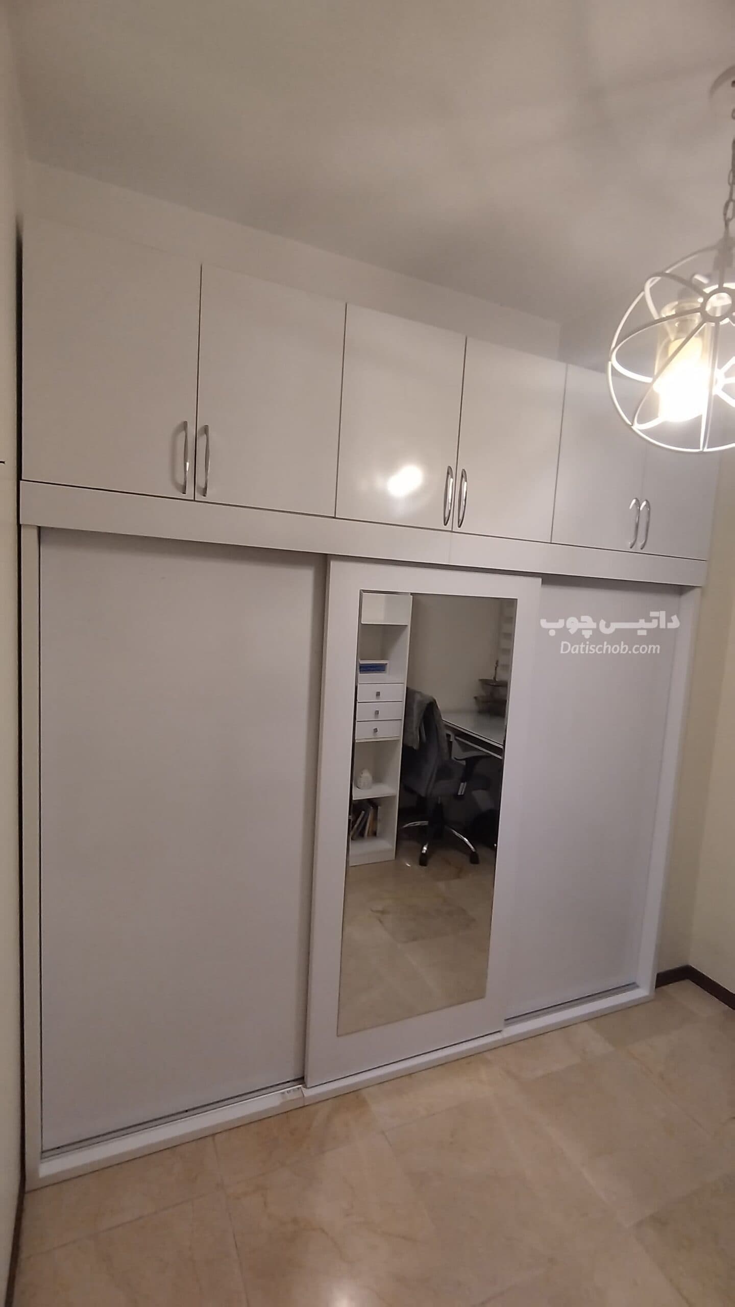 کمد ریلی سه درب باکس دار مدل C35
