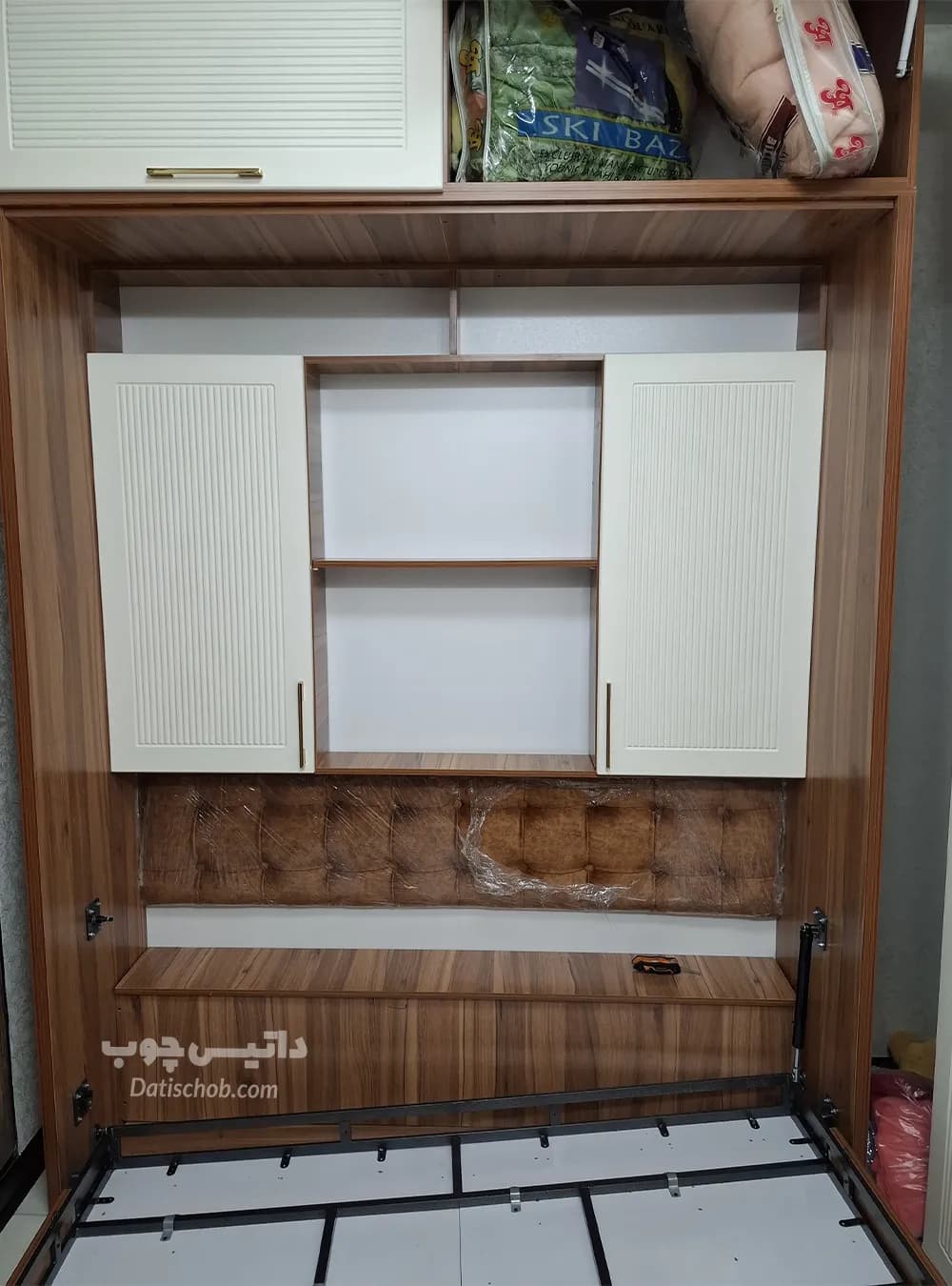 تخت تاشو دو نفره ساده مدل K51