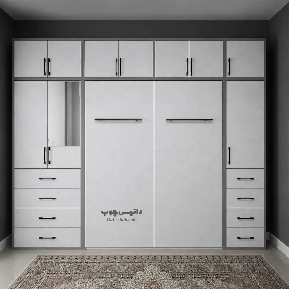 تخت تاشو دو نفره ساده مدل K62
