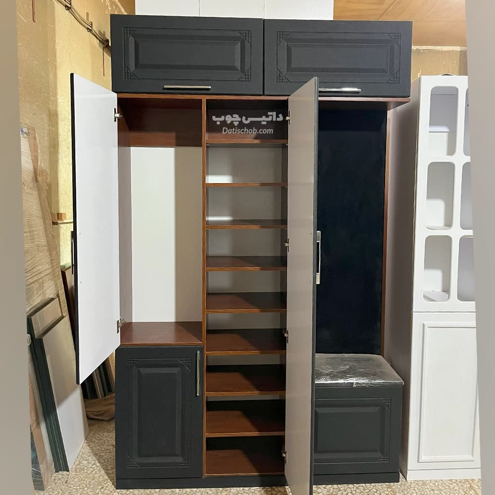 جاکفشی مدرن مشکی مدل P72