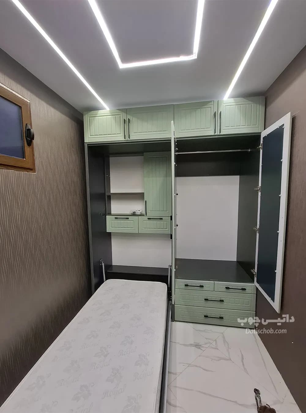 تخت تاشو مدرن جدید یک نفره مدل K45