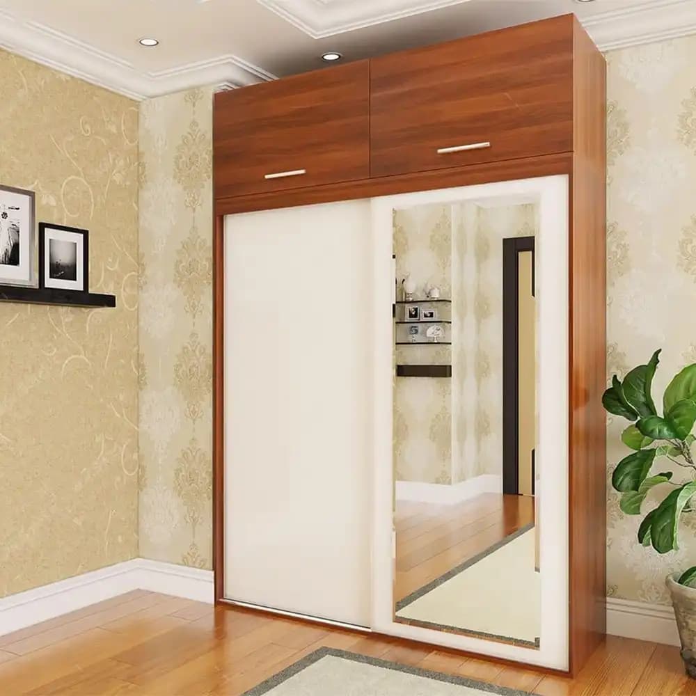 تخت تاشو یک نفره دیواری کمدی مدل K37
