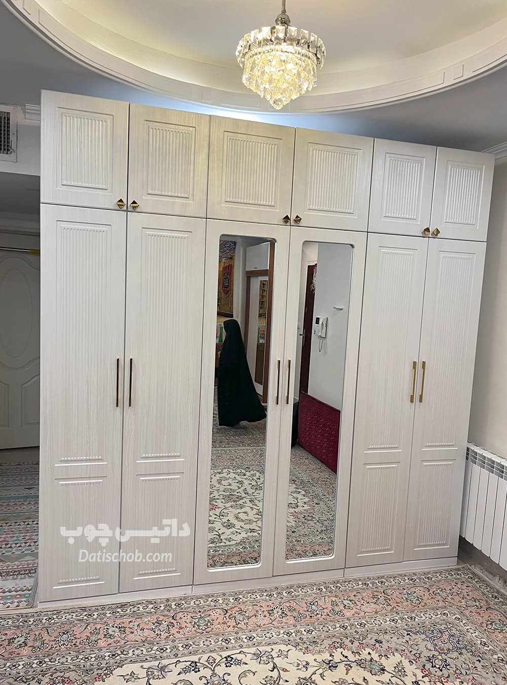 کمد لباس مدرن آینه دار مدل P71