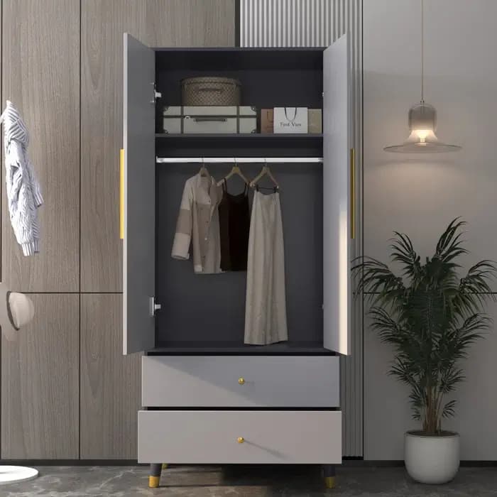 کمد لباس مدرن کوچک پایه دار مدل P30