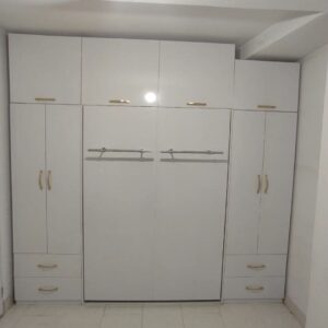 تخت تاشو دونفره با کمد لولایی