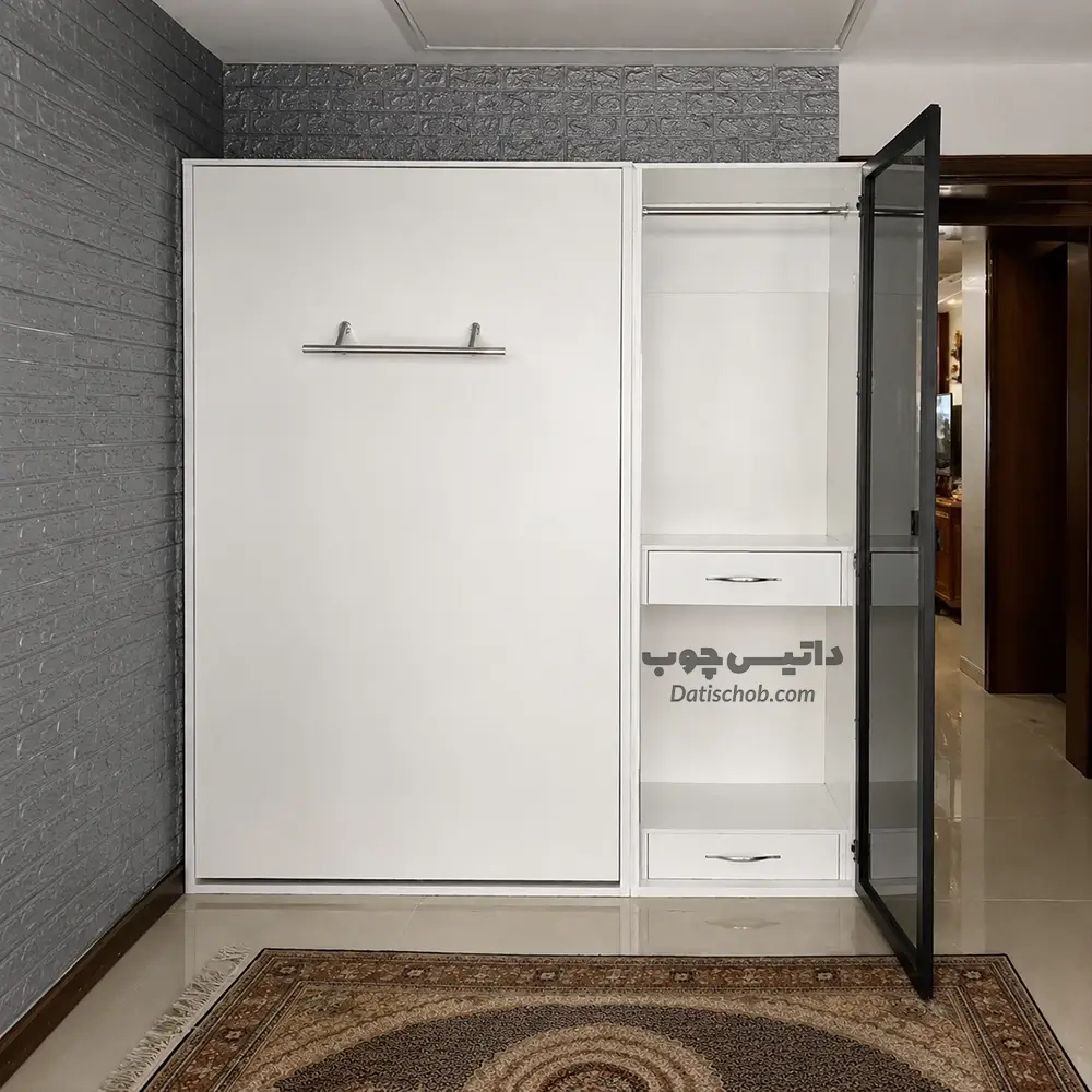 تخت تاشو یک نفره مدرن جدید مدل K57 (3) تخت تاشو یک نفره مدرن جدید مدل K57
