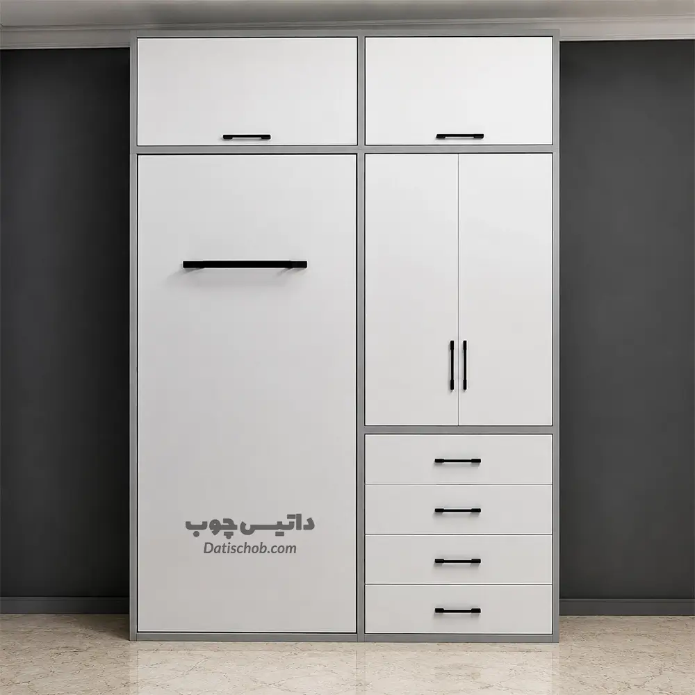 تخت خواب تاشو یک نفره مدل K69 (1) تخت خواب تاشو یک نفره مدل K69