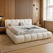 تخت خواب لمسه دار جکدار قیمت مناسب