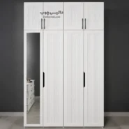 کمد لباس سفید ساده